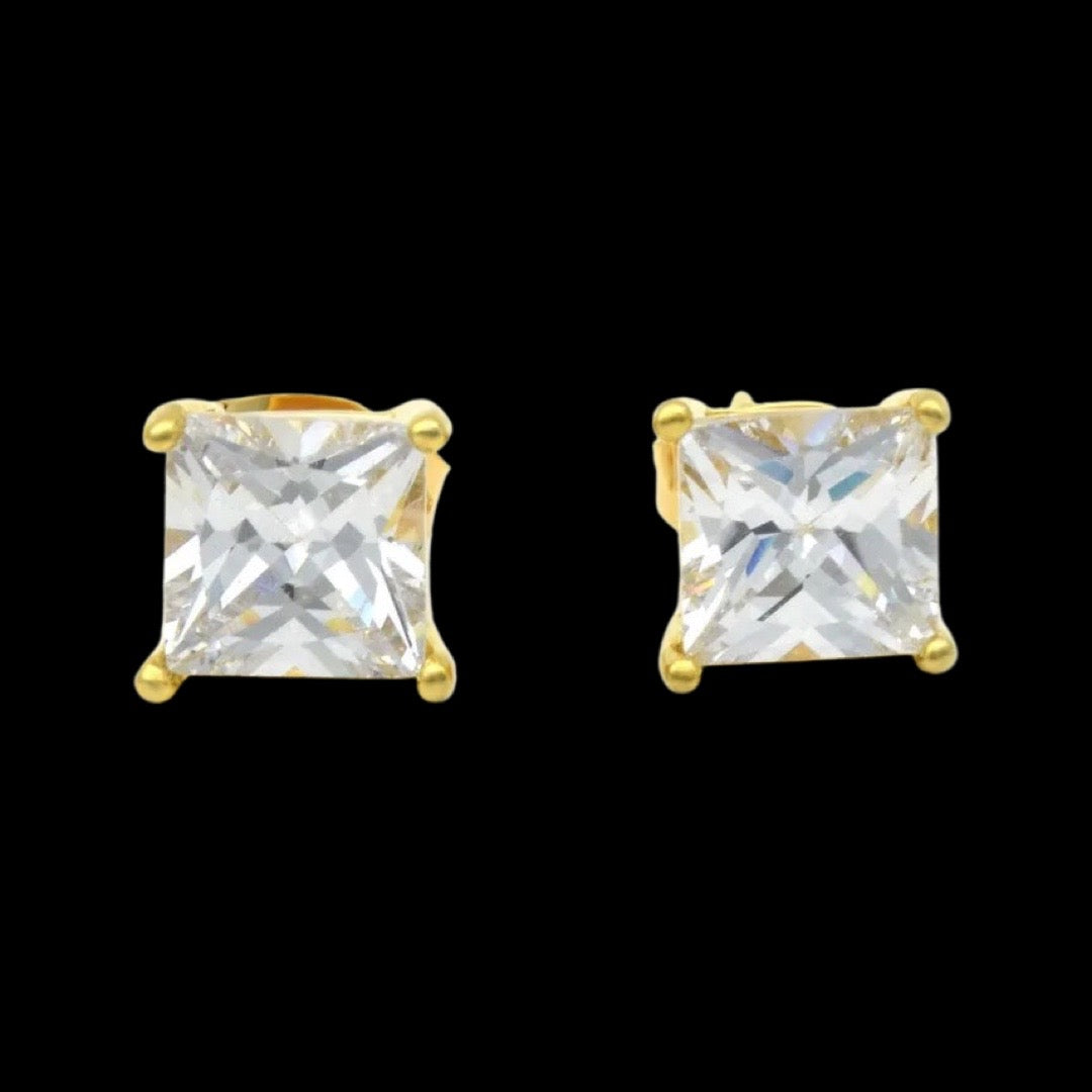 4mm Diamond Stud Earrings