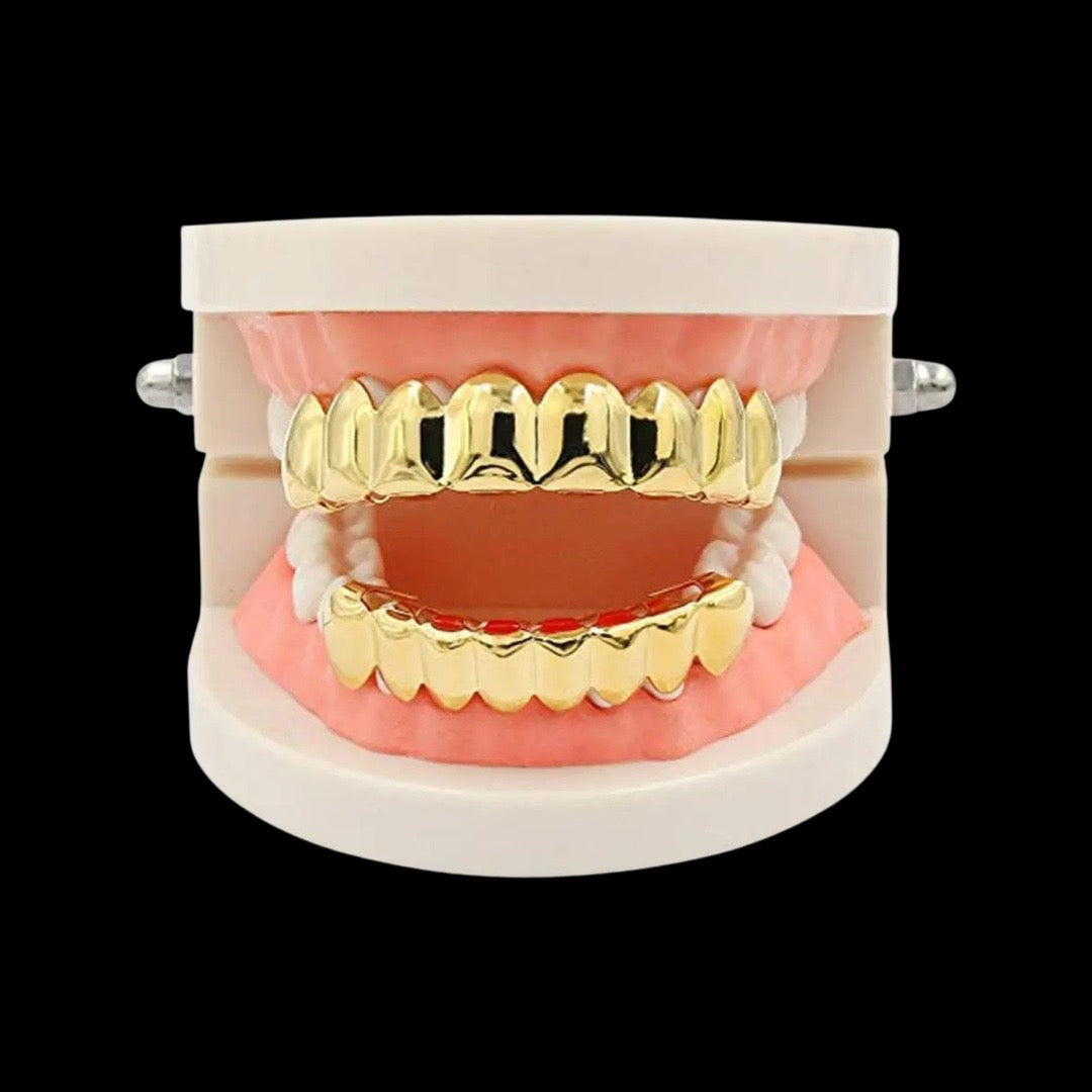 Solid Gold Plated Grill